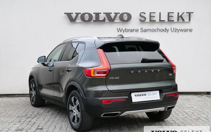 Volvo XC 40 cena 142900 przebieg: 91260, rok produkcji 2019 z Gąbin małe 781